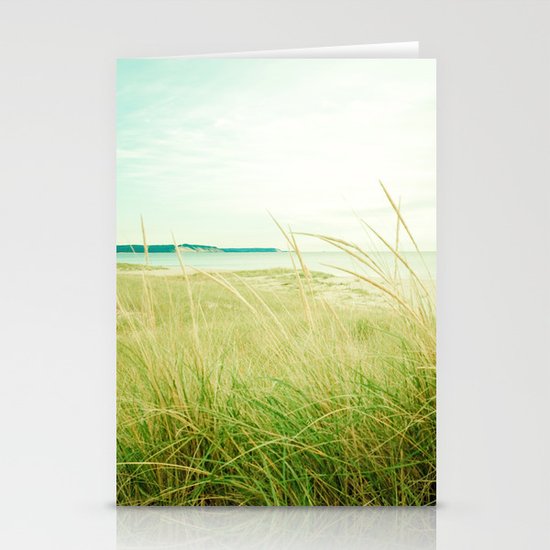 September at the Beach Stationery Cards