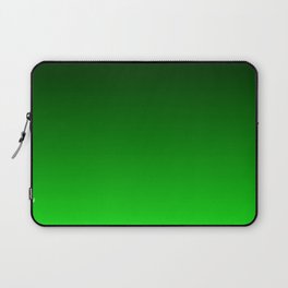 Black and Lime Gradient Laptop Sleeve