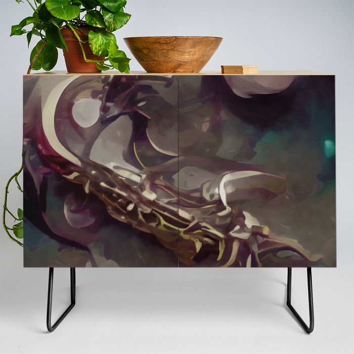 Saxophone Credenza