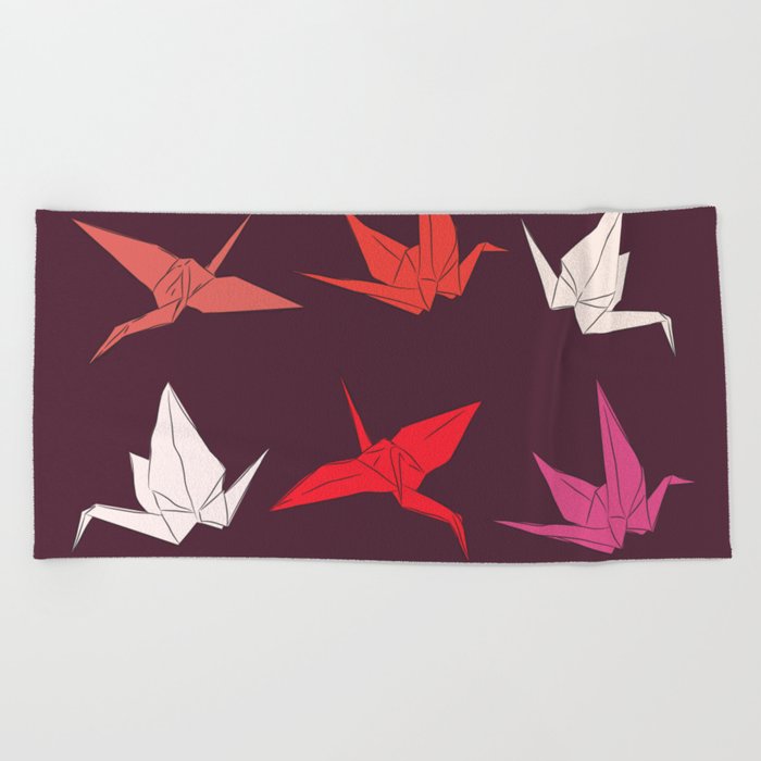 Japanese Origami paper cranes sketch, symbol of happiness, luck and  longevity Art Print by EkaterinaP