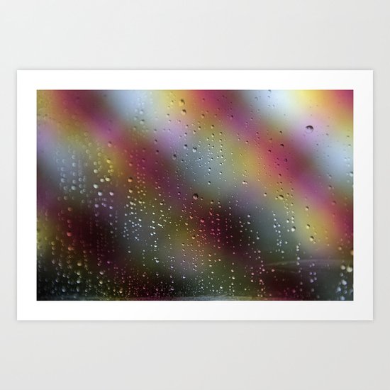 Pink Rain Art Print