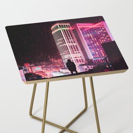 City Hall Rainy Night Side Table