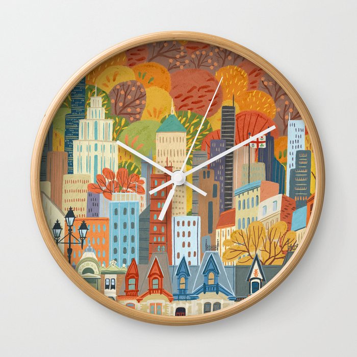 Montréal Wall Clock