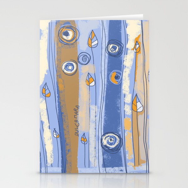 Summer abstract Stationery Cards