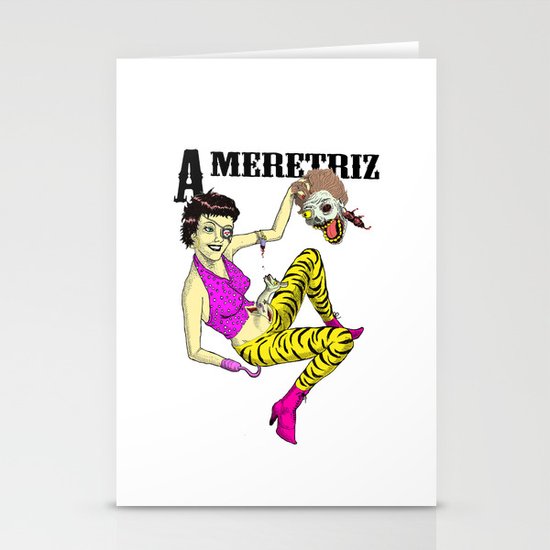 A meretriz Stationery Cards