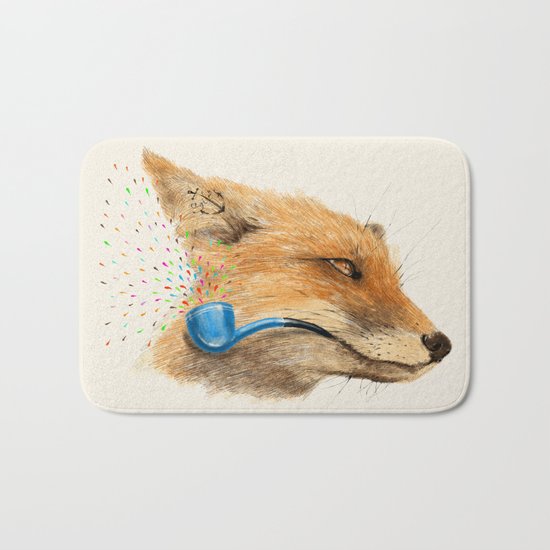 Fox V Bath Mat