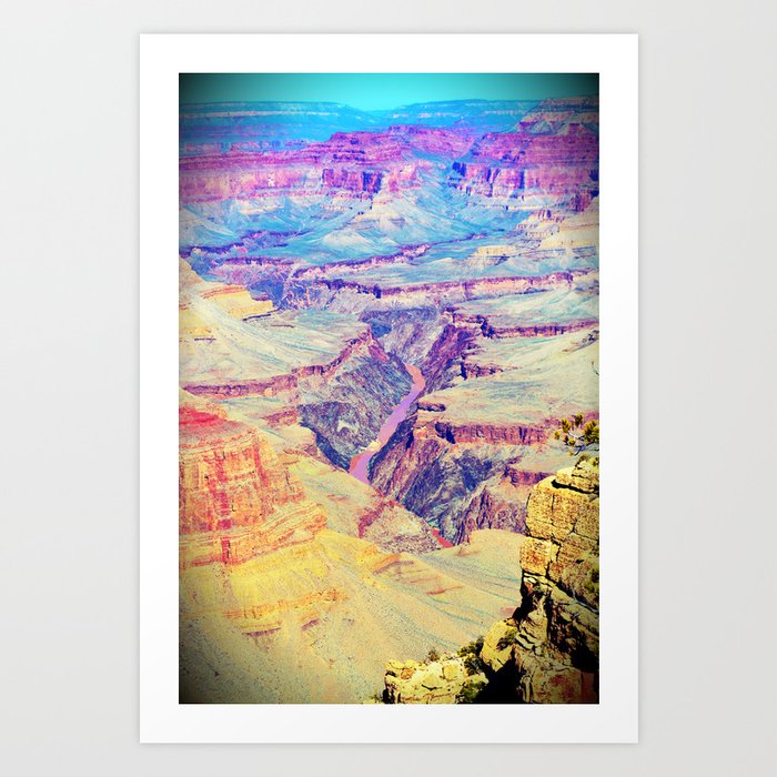 Colors of the Canyon Art Print