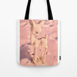 Kitschy deer fawn Tote Bag