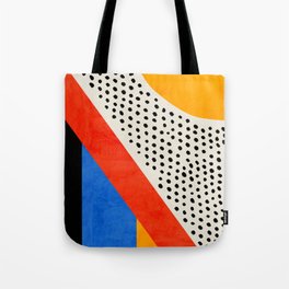 Mid Century Abstract Landscape Tote Bag