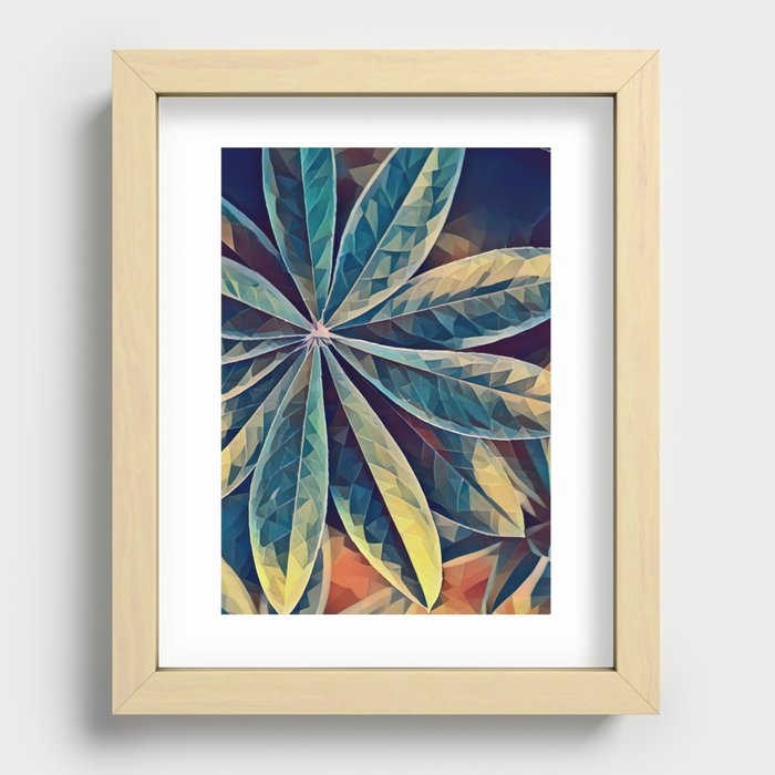 Starfish Vibes Recessed Framed Print