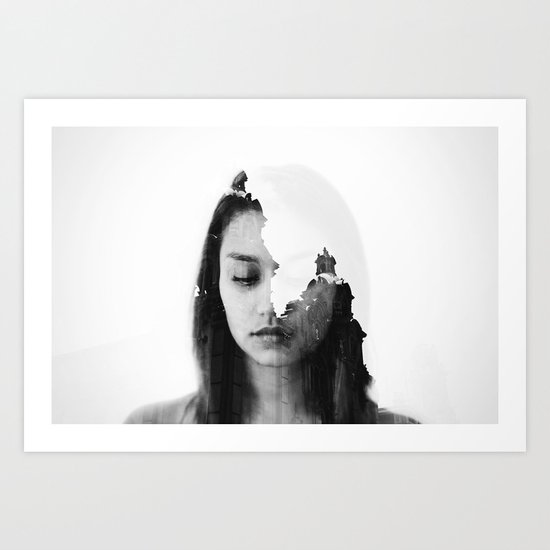 Invisible light. Art Print