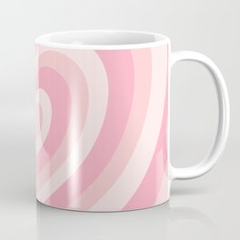 Pink Love Hearts  Mug