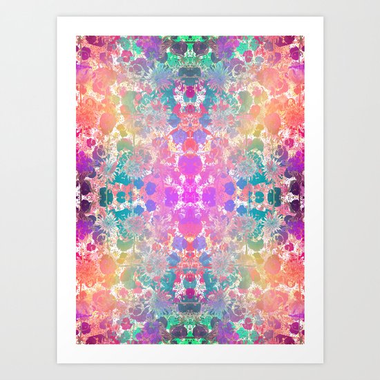 Tropical Floral Art Print