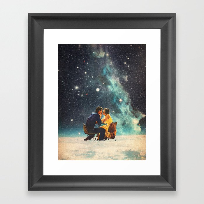 I'll Take you to the Stars for a second Date Framed Art Print