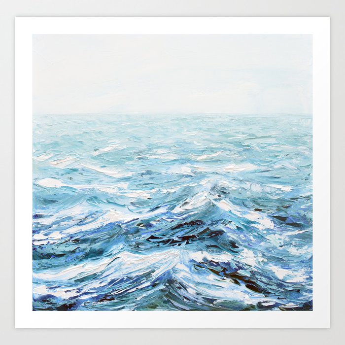 Spellbound Seas Art Print