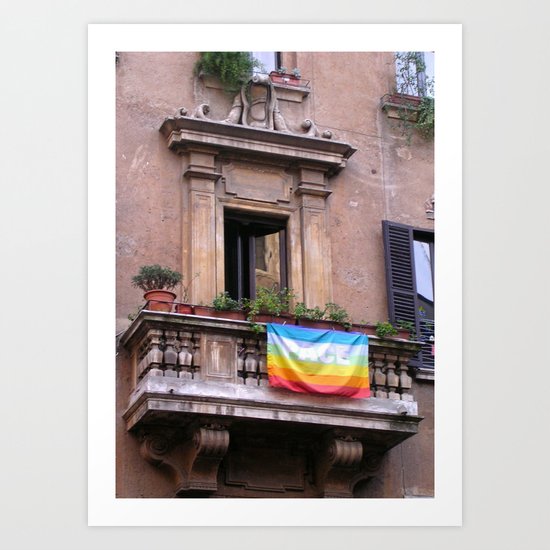 Campo dei Fiori in Rome Art Print