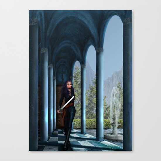 Ready to the Victory Canvas Print