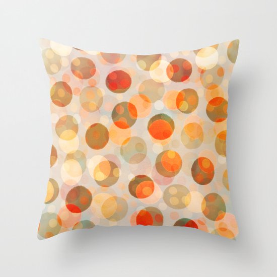 GOLDEN DAYS OF SUMMER Throw Pillow