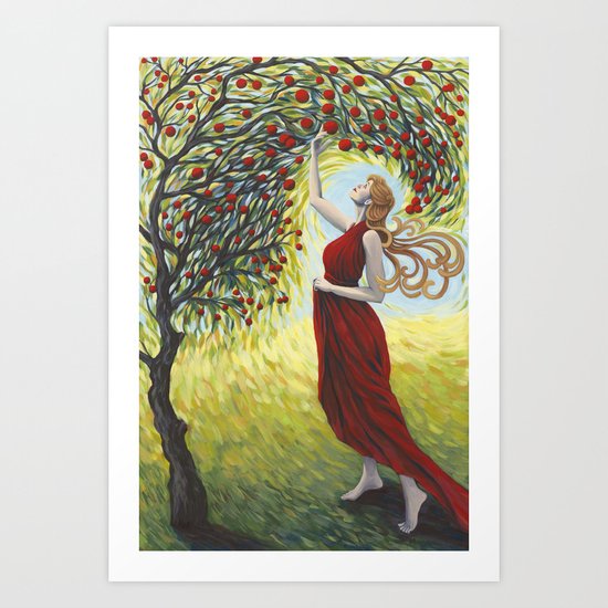 Blessing the Harvest (2016) Art Print