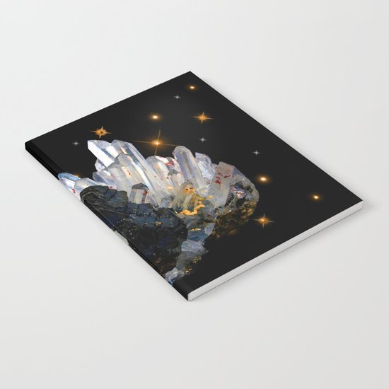 Star Aura Quartz Notebook