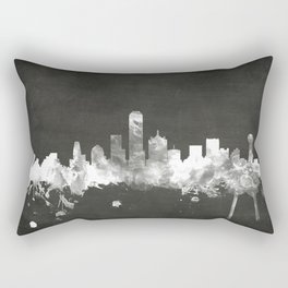 Dallas Texas Skyline Rectangular Pillow