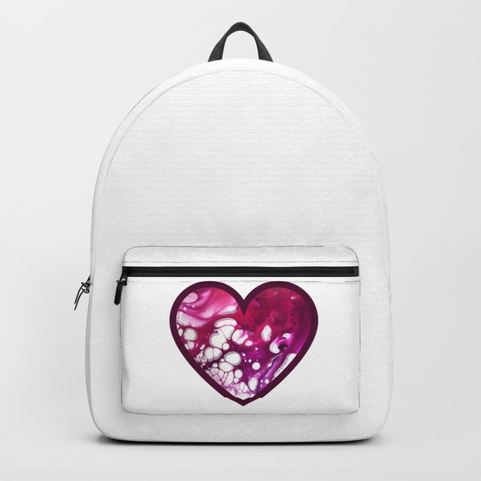 Maroon cheap pink backpack