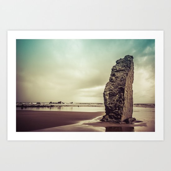 Ocean Beach - Sacred Space by the Sea Art Print