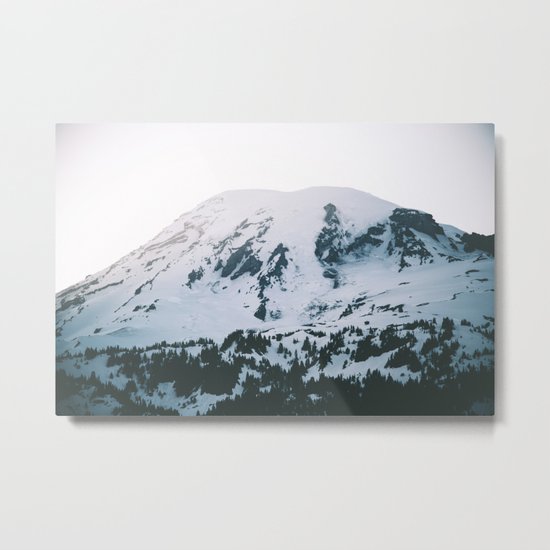 Mount Rainier Metal Print
