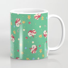 Mimi Christmas: Green Coffee Mug