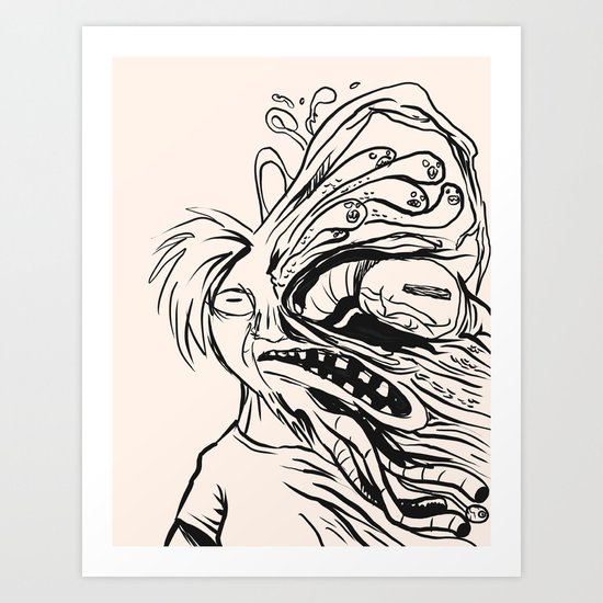 Errosion of Freedom Art Print