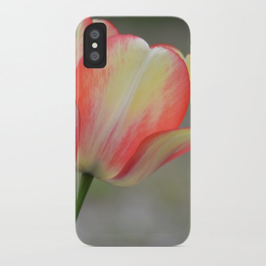 Hope, Faith, Love Tulip iPhone Case