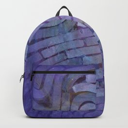 'Careful Where You Stand, In Violet' Backpack