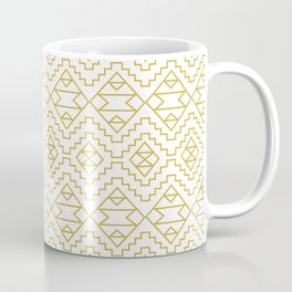 Boho Campfire - Gold Coffee Mug