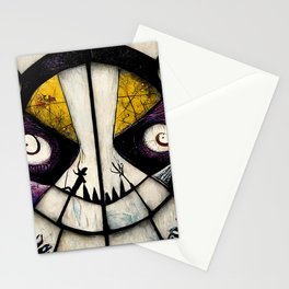 Nightmare Before Christmas Fan Art Stationery Cards