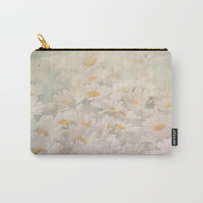 Hazy Daisies Carry-All Pouch