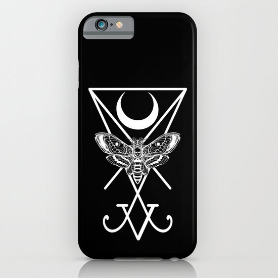 Occult Death Moth iPhone & iPod Case