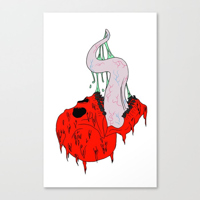 Red Mans Canvas Print