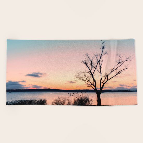 Pastel Sky Beach Towel