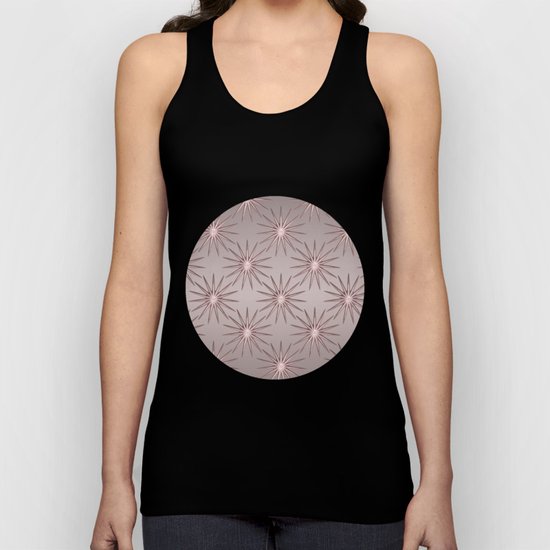 elegant Star shine soft pink Unisex Tank Top