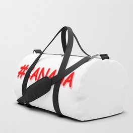 "#CANADA" Cute Expression Design. Buy Now Duffle Bag