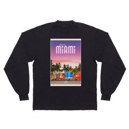 Travel to Miami Long Sleeve T-shirt