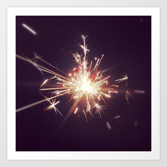 Fireworks Art Print
