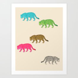 Cool Cats Art Print