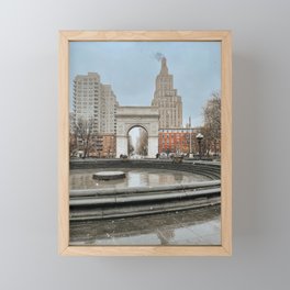 Washington Square Park Framed Mini Art Print