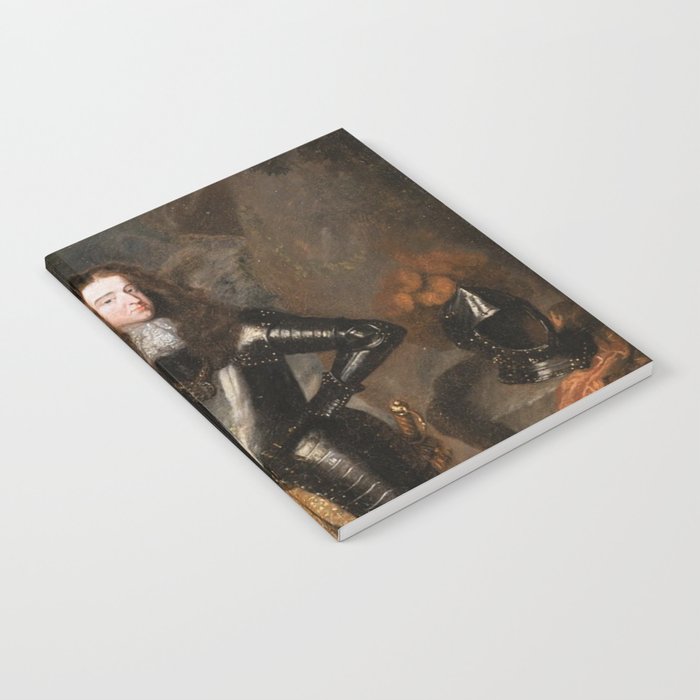 King William III of England in Armor Notebook