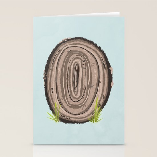 Wood Stationery Cards