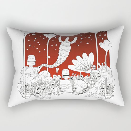 Invasion Rectangular Pillow