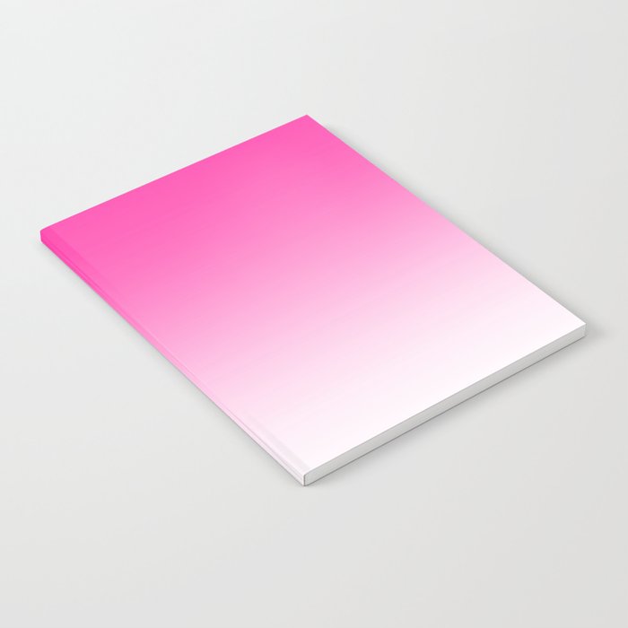 Pink Ombre Gradient Notebook
