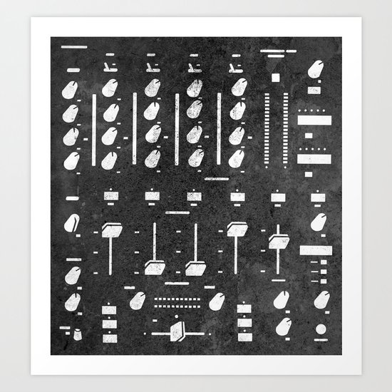 In the Mix Art Print