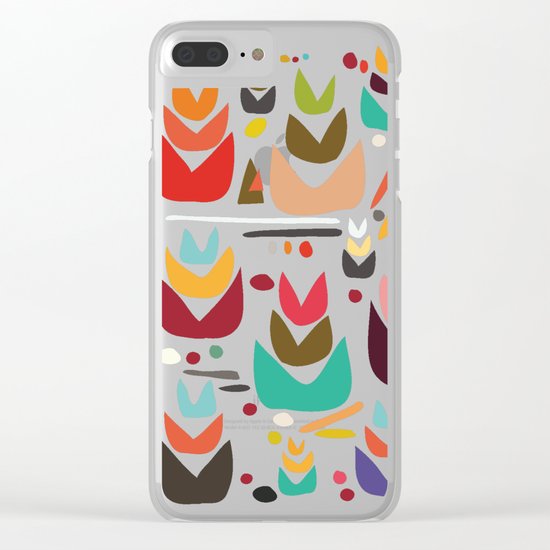 Proud Garden Clear iPhone Case